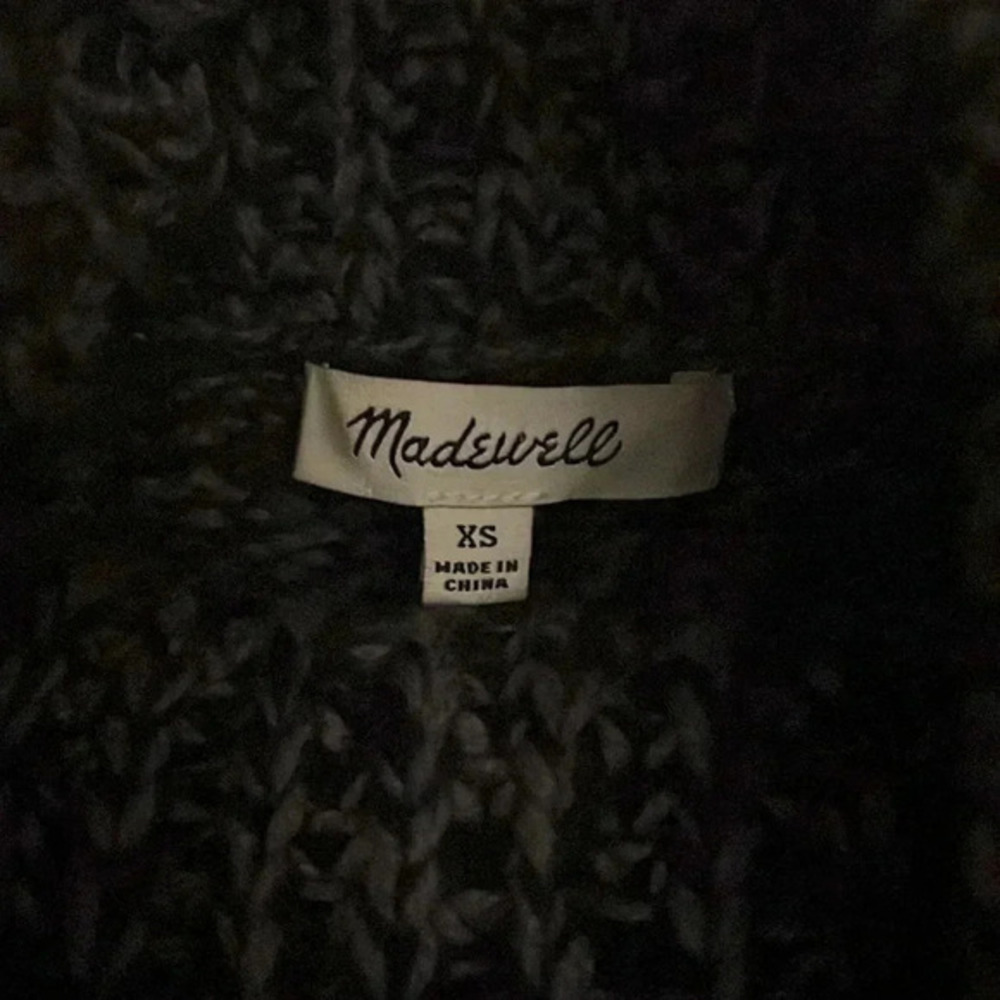 Madewell cowl neck sleeveless sweater size X-Small‎ Contemporary Preppy - Picture 6 of 7